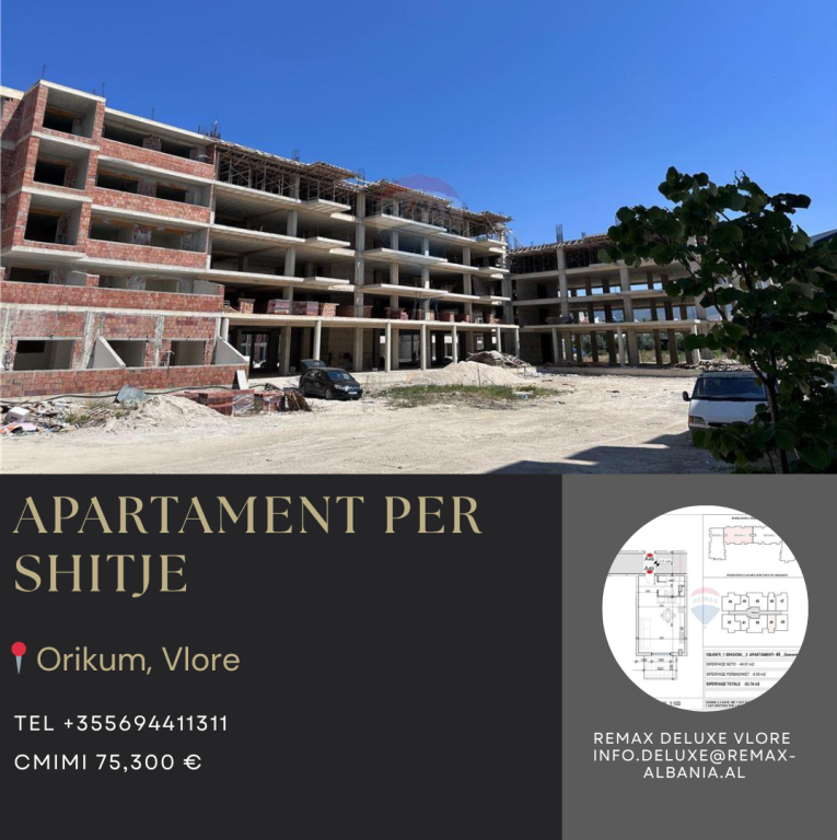 🏖️ Apartamente për Shitje në Orikum – Mundësi Investimi në Bregdetin e Vlorës