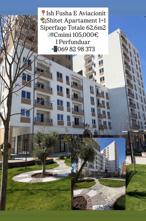 Vendesi 1+1 Vicino all'ex Campo di Aviazione 105.000€