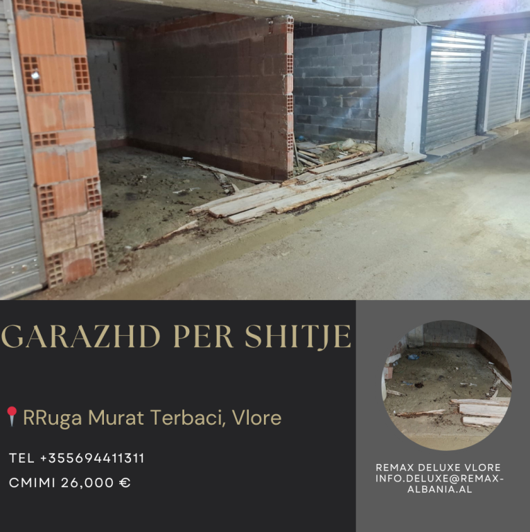 🚗 Garazh për Shitje | Ndërtim i Ri