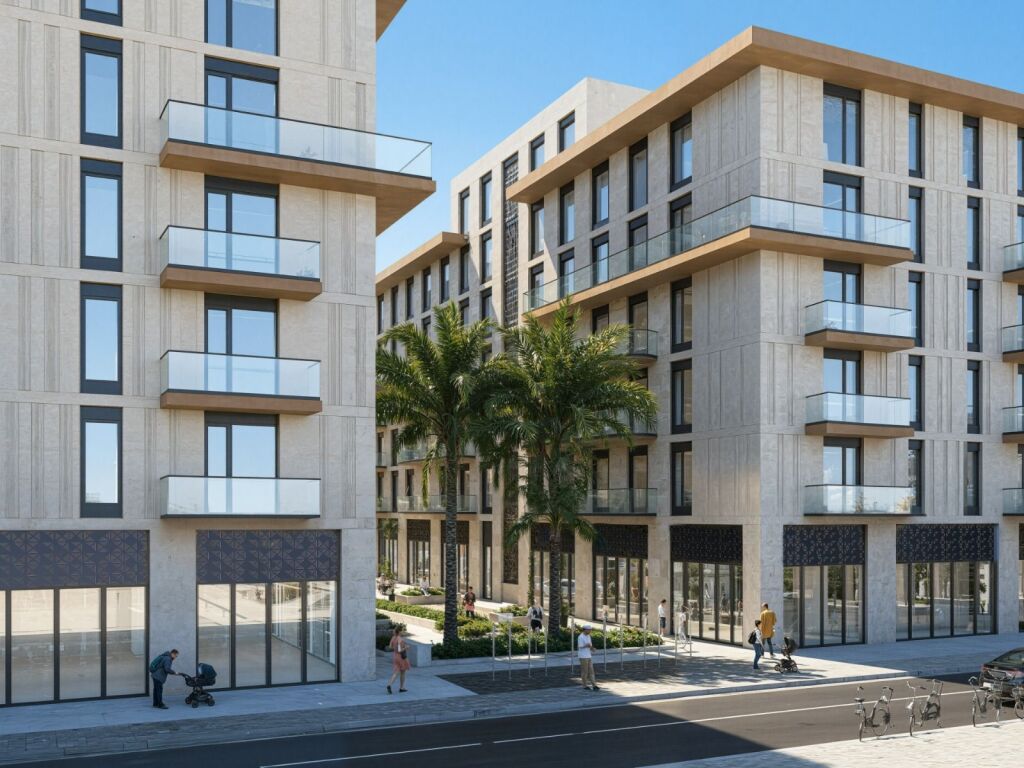 Apartament 2+1 ne shitje "Palm Residence" Qerret