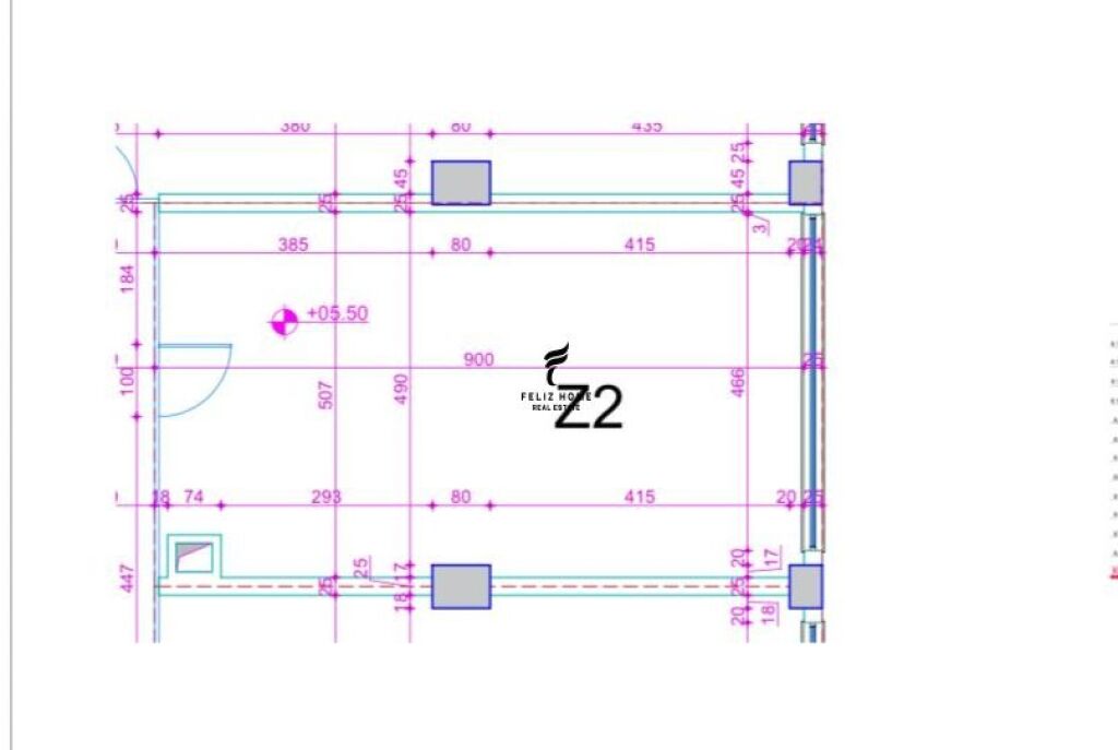 UFFICIO IN AFFITTO 60M2 CENTRO 100.000 LEKE FH-70552