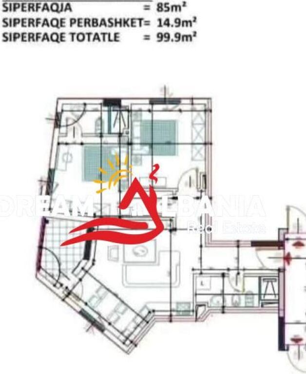 Apartament 2+1+2 Ne Shitje Te Shkolla Mihal Grameno (ID 41212214)