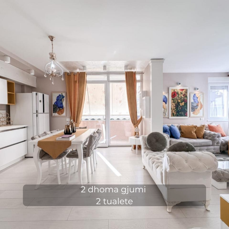 Jepet me qira apartment 2+1+2 📍Pavarotti (pranë Kopshtit Zoologjik)