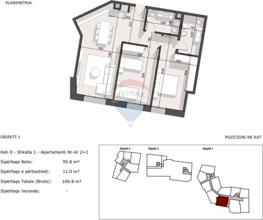 Apartament 2+1+2 me pamje nga deti Dhermi!(ID: 530181090-145)