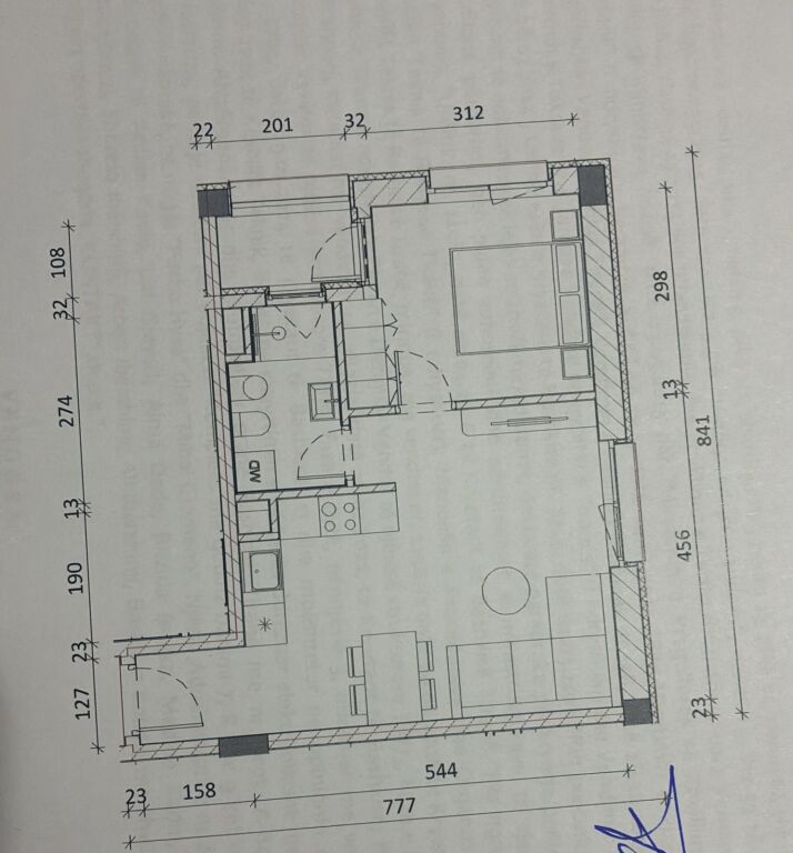 Vendesi in vendita 1+1 – Complesso Kadiu, Ali Dem
