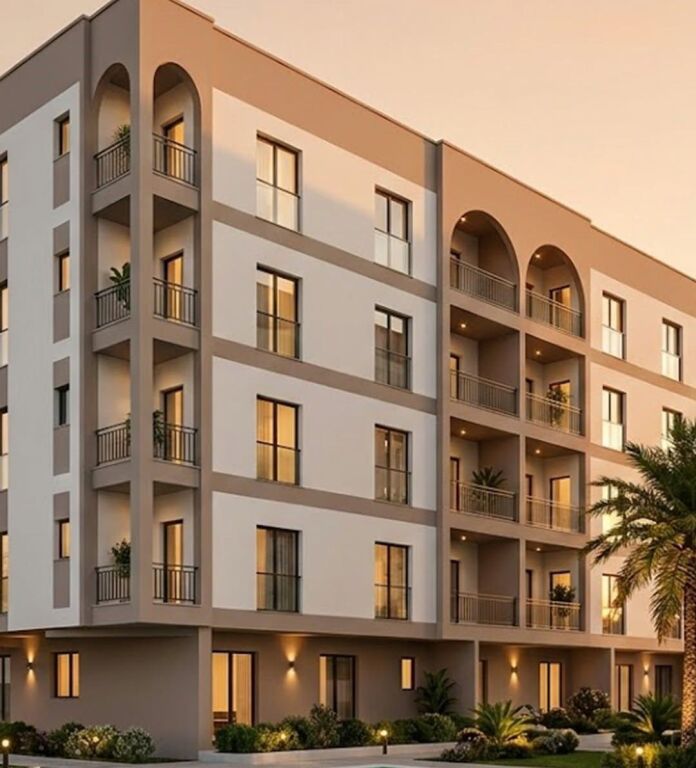 Shitet Apartament 1+1 60m2 Okazion – Rezidenca Oriental, Golem 🌴