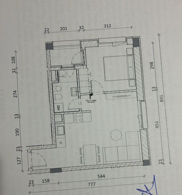 FOR SALE APARTMENT 1+1 ALI DEMI 99,000 EURO FH-70852