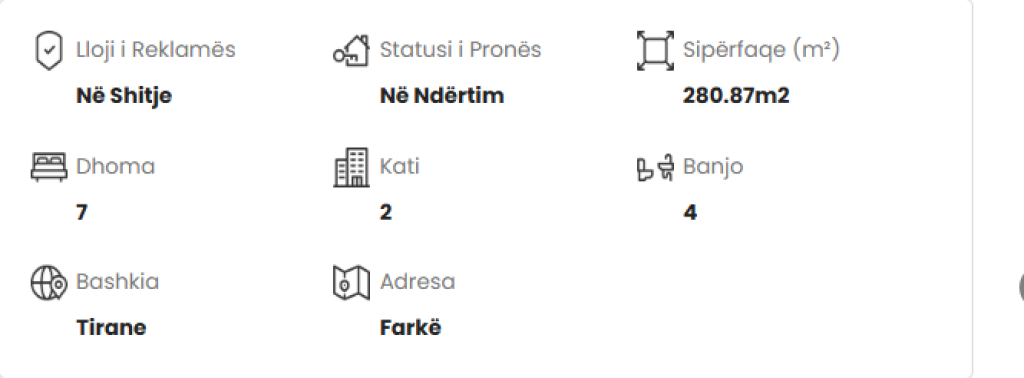 Vile A6 per Shitje ne Farke