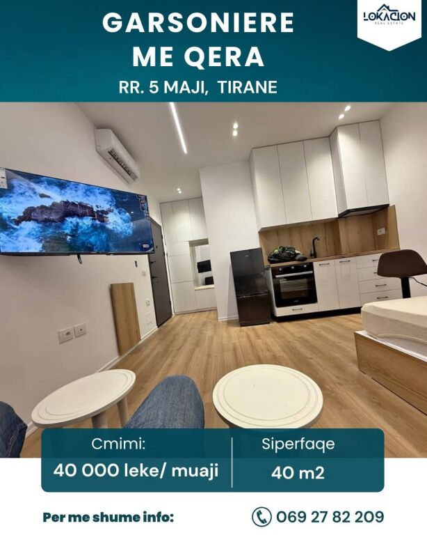 GARSONIERE ME QERA - RR. 5 MAJI, TIRANE