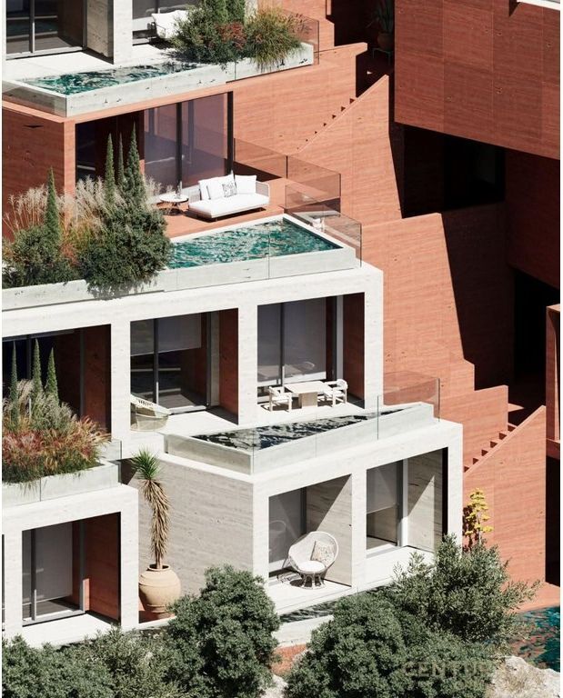 SHITET APARTAMENT 2+1 TEK REZIDENCA TERRA-ROSA, BORSH