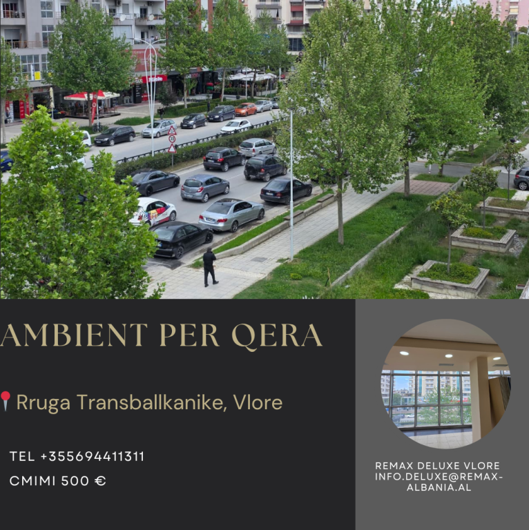 🏢 Dyqan me Qira në Transballkanike, Vlorë