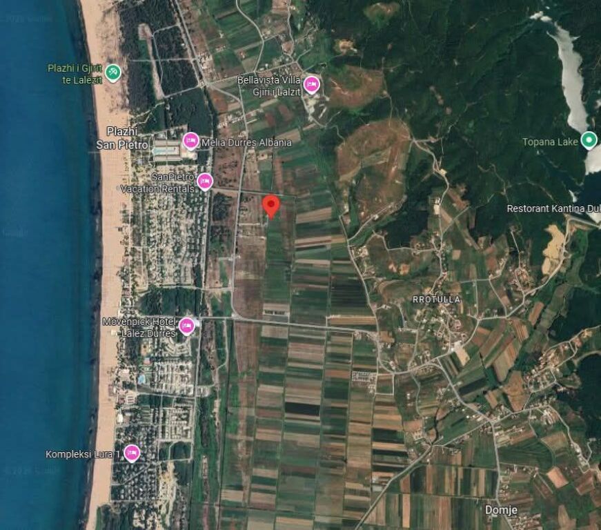 SHITET TOKE NE BREGDET 700 M - GJIRI I LALZIT