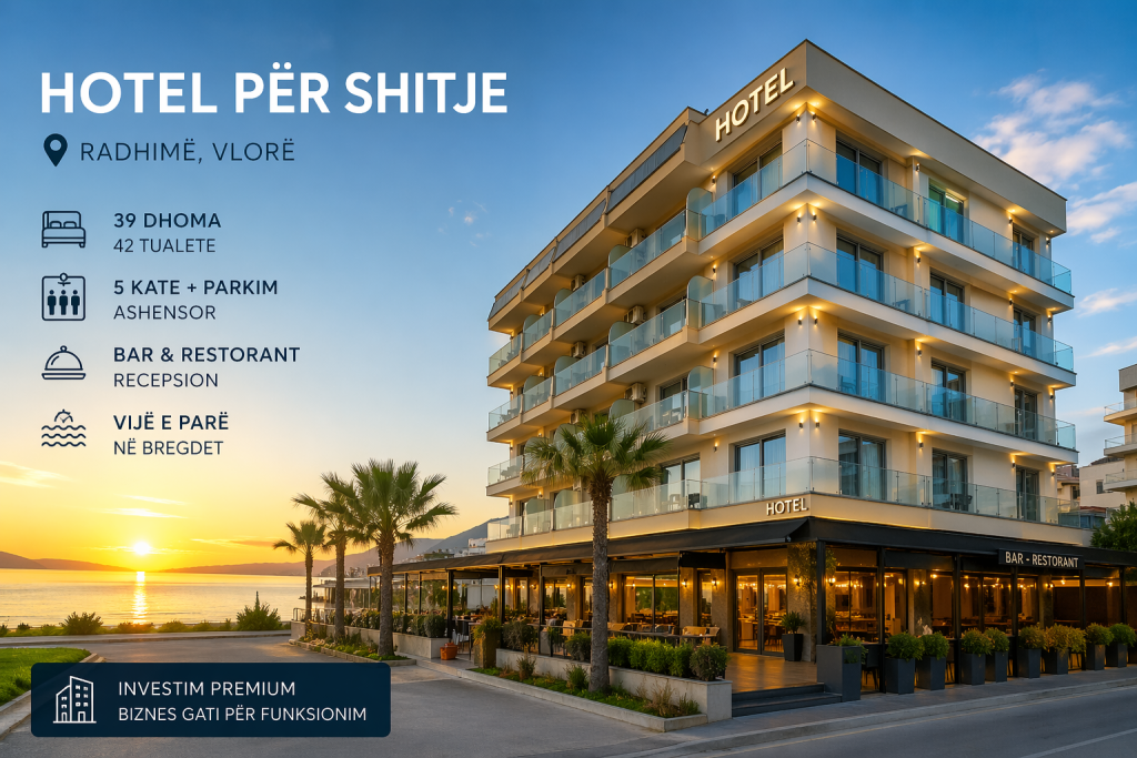 Hotel for Sale in Radhime!