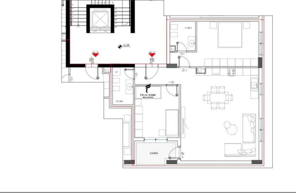 IN VENDITA APPARTAMENTO 2+1+2 VIA ELBASAN 250.000 EURO FH-70815