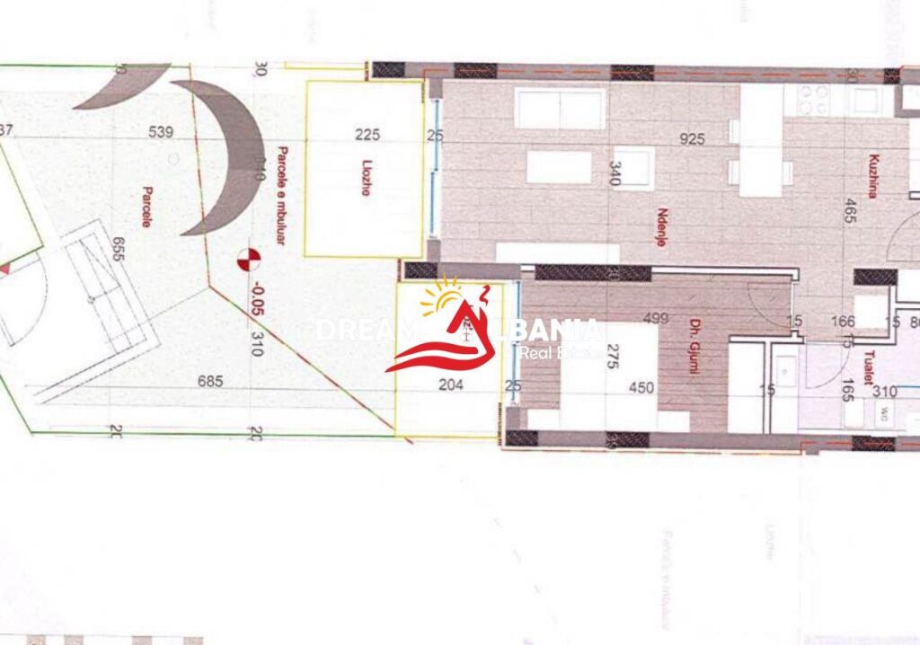 Apartament 1+1+Post Parkimi Ne Shitje Ne Green Coast (ID 41111550)