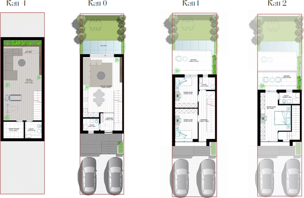 Vila Row per shitje ne farke