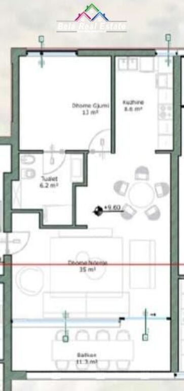 Appartamento In Vendita 1+1 a Farke (ID B110571) Tirana