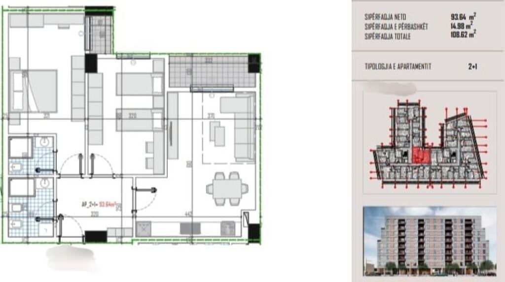 SHITEN APARTAMENTE 1+1 DHE 2+1 NË ZONEN E KAMZES