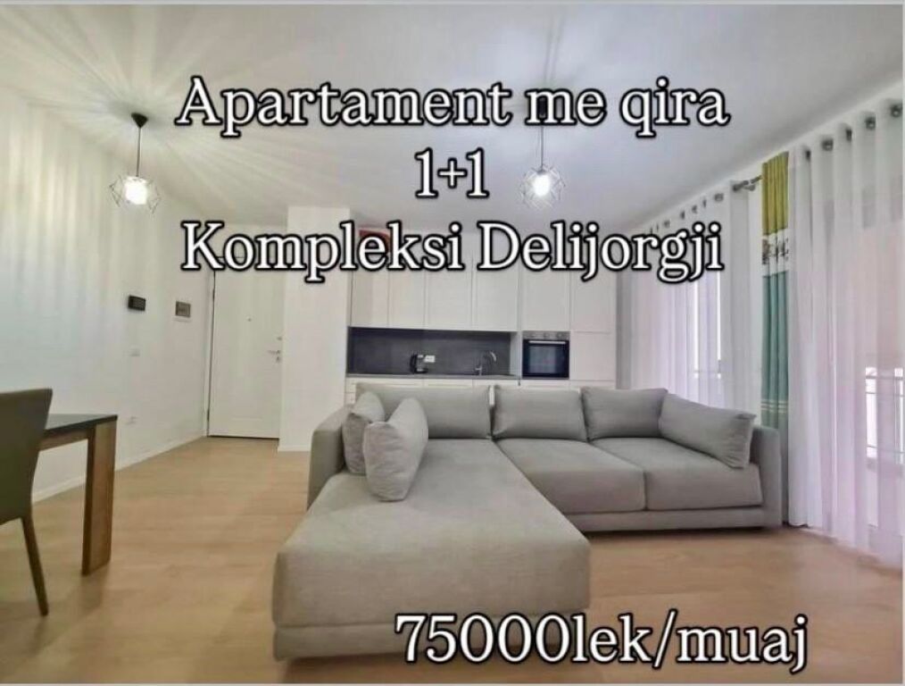 📣 QERA Apartament 1+1 📍 Kompleksi Delijorgji, Tiranë ✨