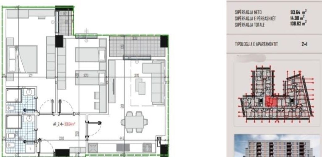 SHITEN APARTAMENTE 1+1 DHE 2+1 NË ZONEN E KAMZES