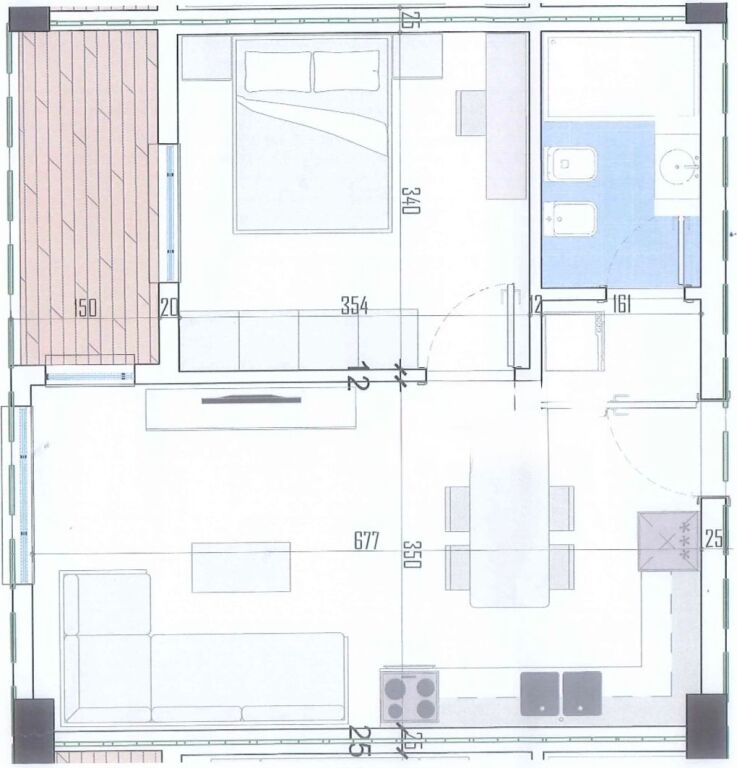 Vendesi in vendita Appartamento 1+1 Economico, Paskuqan - Illyrian Residence