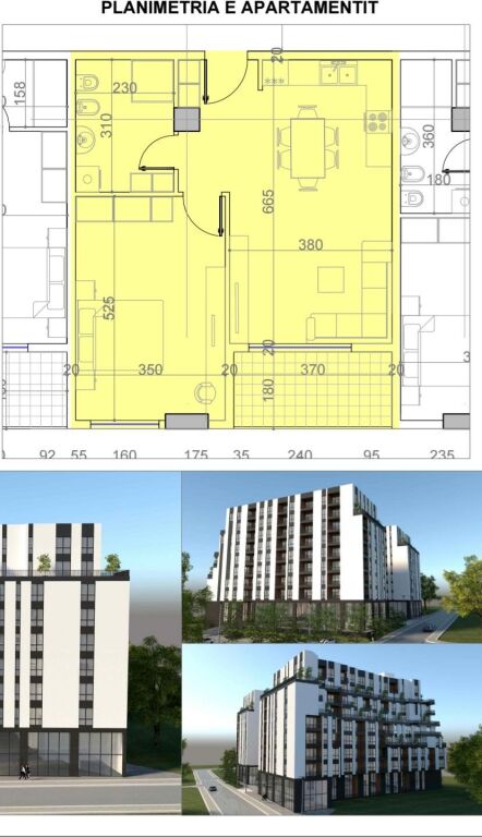 SHITET : 1+1📍Paskuqan (Belfiore Residence) - Orientim:Jug🌞 - 88,000€ - Kt.8 - Sp.77m² || Vendodhje Strategjike &amp; Ambient i qete🌳