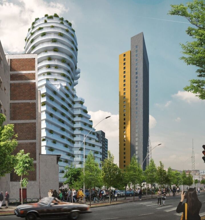 SHITET✨️: 1+1+2wc &amp; Ballkon Gjigand 📍Qender, Tirana's Rock | 574,000€ | 4500€/m2 🔥 Ndertim V.2026