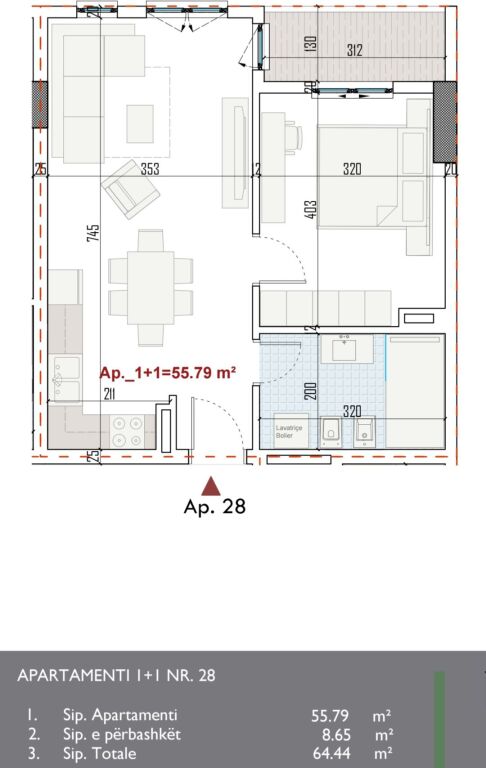 For sale – 1+1 Apartment at Ringside Residences