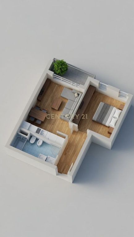 FORMER AVIATION FIELD, SELLING APARTMENT 1+1+PARKING SPACE