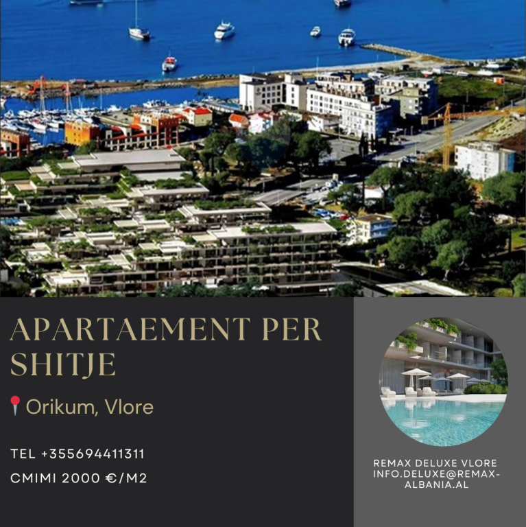 🌊 Apartamente për shitje në Orikum – Jetë elitare pranë detit!