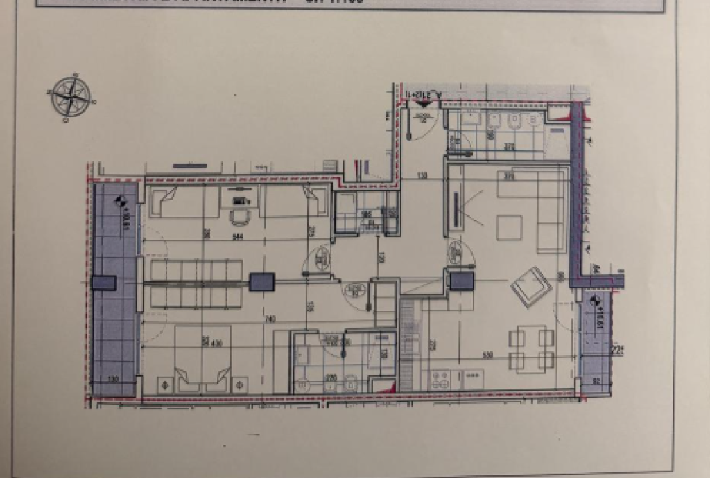SHITET APARTAMENT 2+1+2 + DEPO – Orbital 5, Bulevardi i Ri