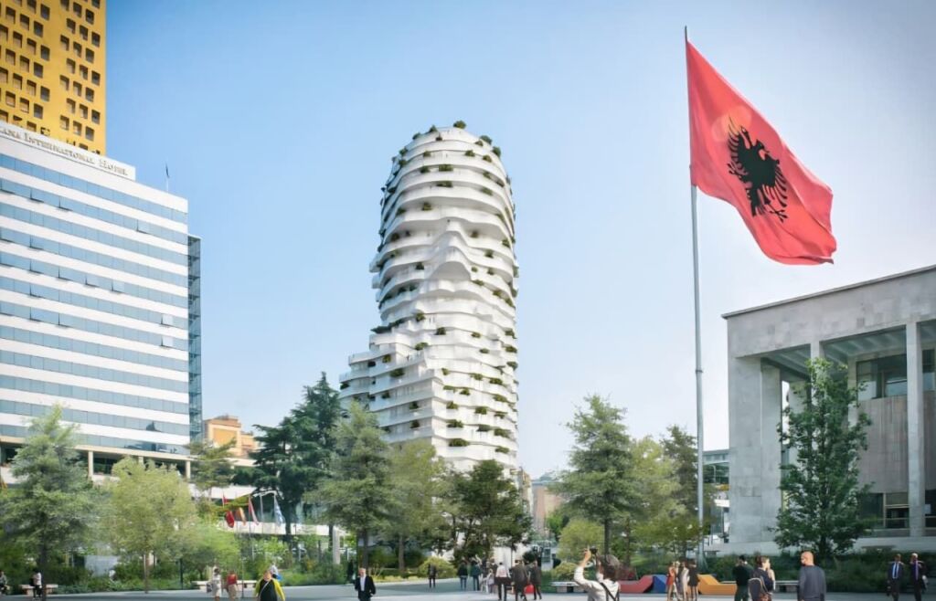 SHITET✨️: 1+1+2wc &amp; Ballkon Gjigand 📍Qender, Tirana's Rock | 574,000€ | 4500€/m2 🔥 Ndertim V.2026