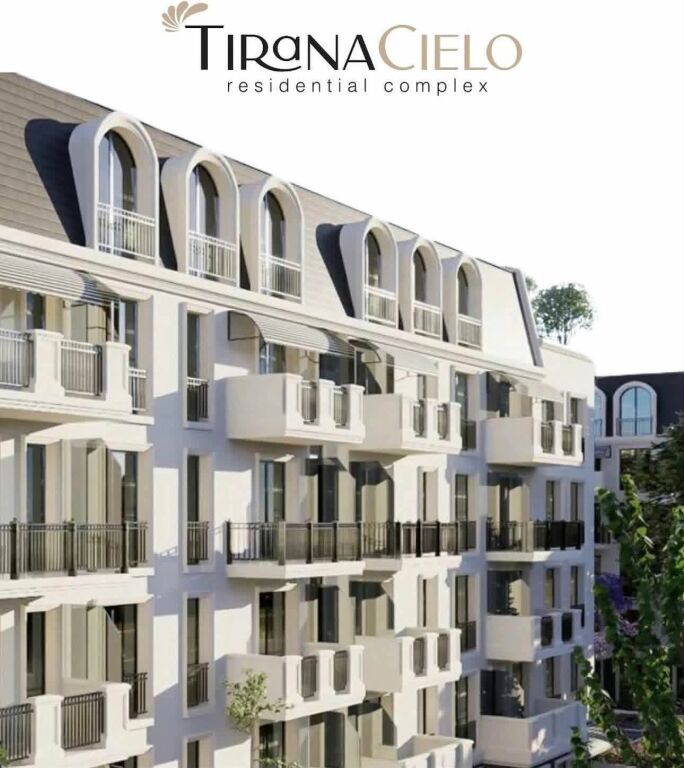 SHITET APARTAMENT 2+1+2 - MJULL-BATHORE , REZIDENCA TIRANA CIELO