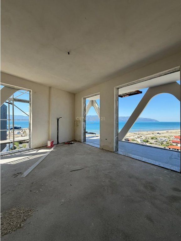 SHITET APARTAMENT 1+1 PREMIUM ME PAMJE TE PLOTE NGA DETI TEK VLORA MARINA