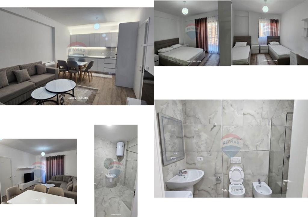 2+1+2 in Oasis Residence con parcheggio in affitto 70.000 lek