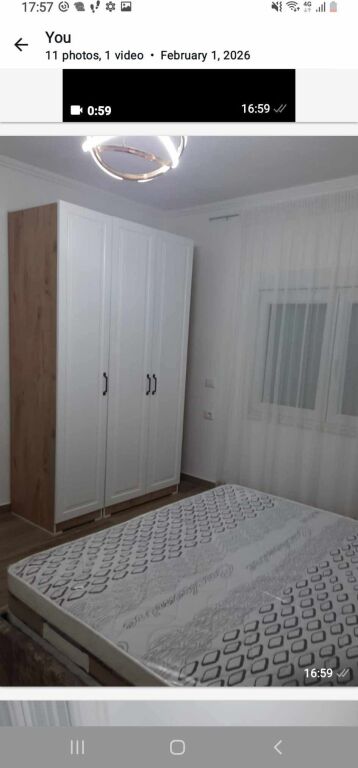 🏡 Jepet me qira apartament 1+1 me parkim në vilë – Shkozë