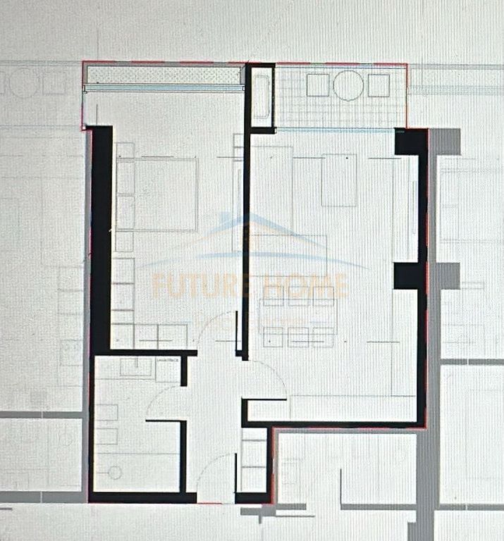 For sale, Apartment 1+1, Lion Residence II, Tirane