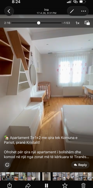 Appartamento 3+1, Kristal Center!