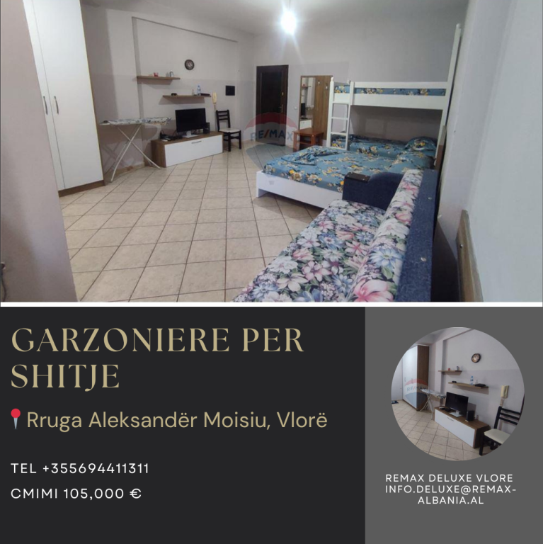 🌊 Garsoniere për Shitje në Lungomare, Vlorë