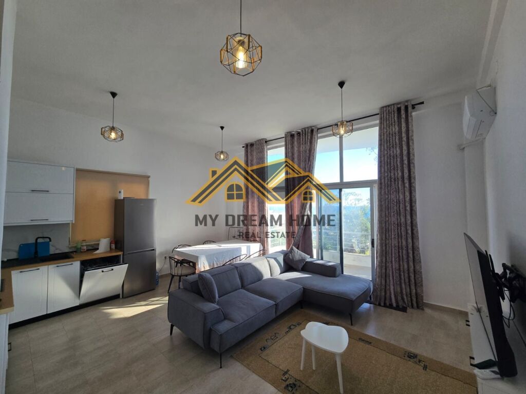 Apartament 1+1 me verande Pamje Deti Për Shitje në Currila, Durrës