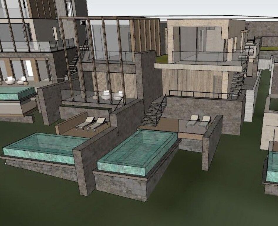 Vile twin me pishine per shitje ne green coast