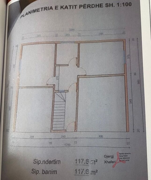 Shitet Godinë 4 Kate në Tiranë
