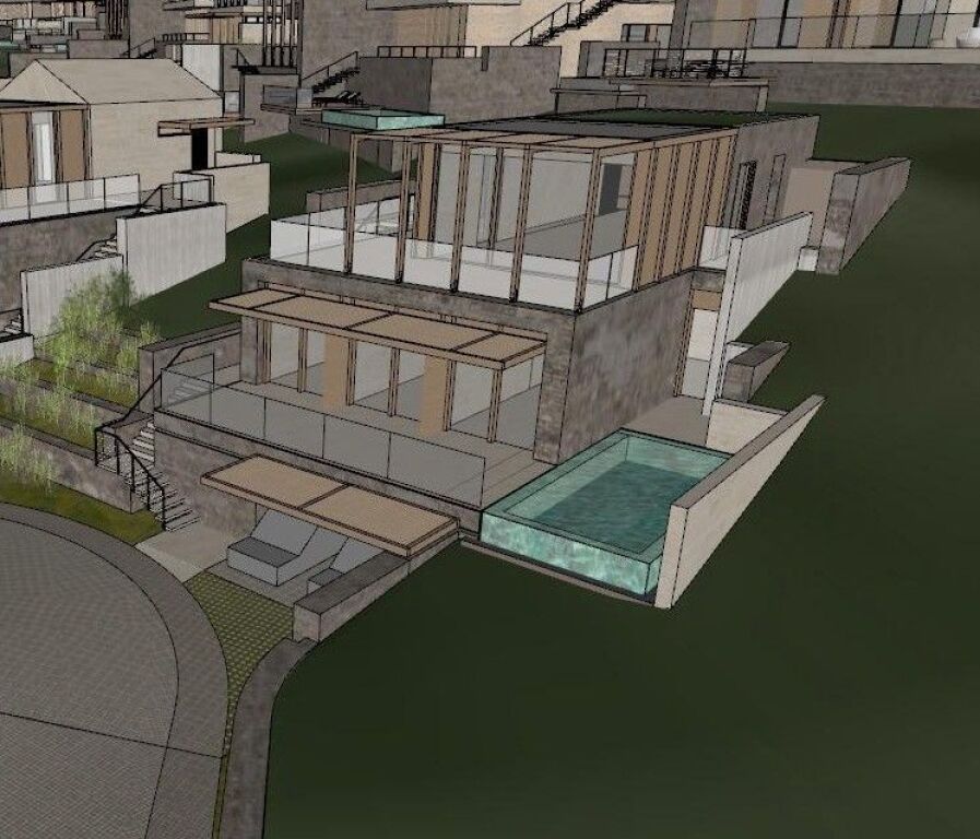 Vile twin me pishine per shitje ne green coast