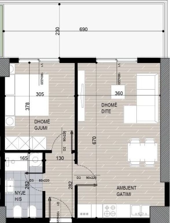 🏢Shitet apartament 1+1 tek Rezidenca Mivita te Fusha aviacionit🔥