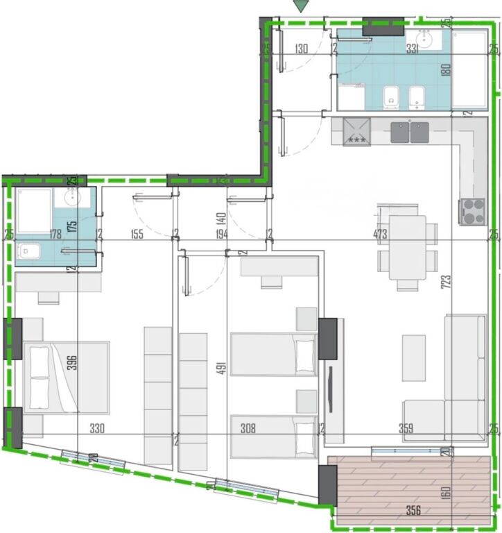 ✨Apartment 2+1+2 for Sale 📍Paskuqan, Arden Hill Residence