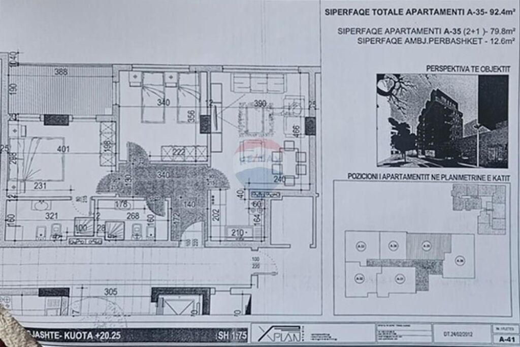 Appartamento 2+1 in vendita ad Astir (dietro il complesso Molla)