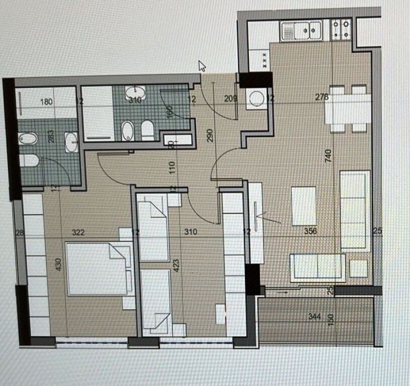 🏡 Apartament 2+1+2 për shitje te Univers City