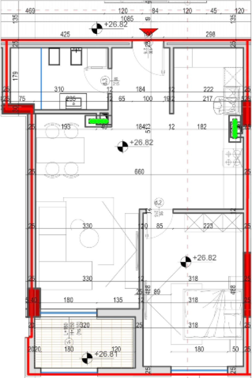 Apartament 1+1 në shitje – Astir