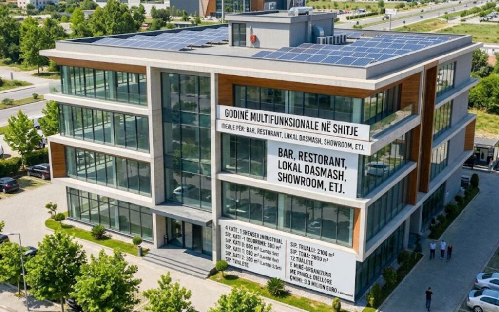 🏢 EDIFICIO MULTIFUNZIONALE A 4 PIANI IN VENDITA VICINO A TEG