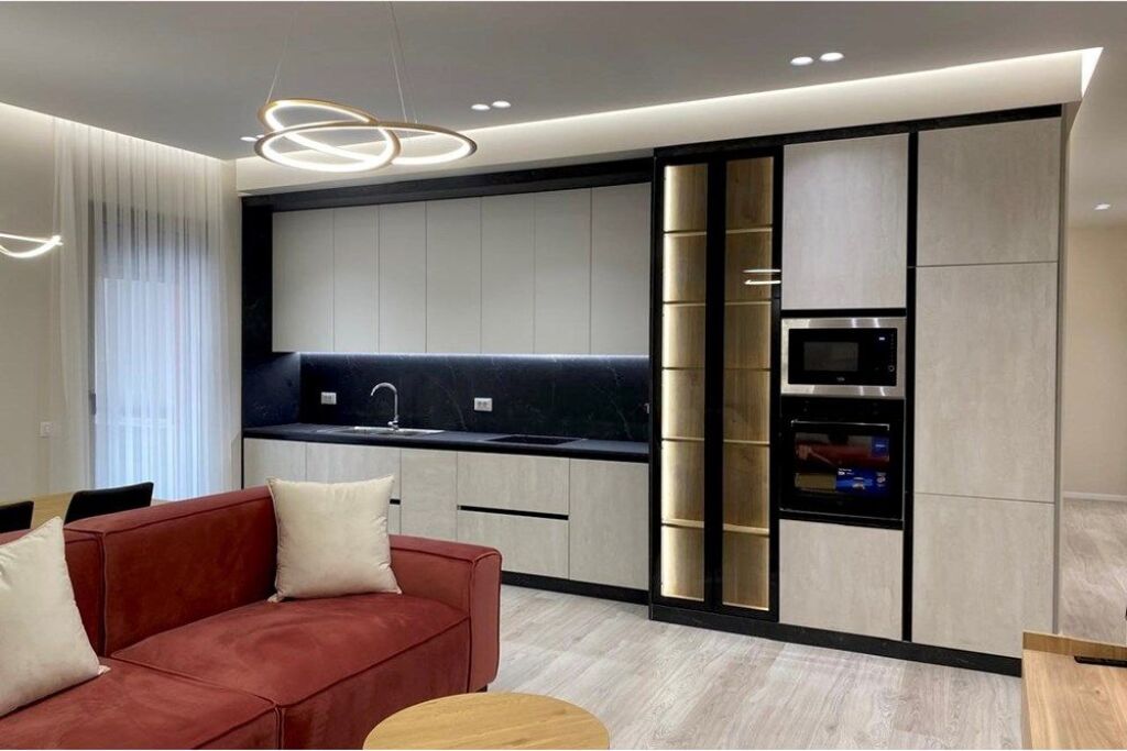 Super apartment 2+1+parking space for rent at Delijorgji Complex